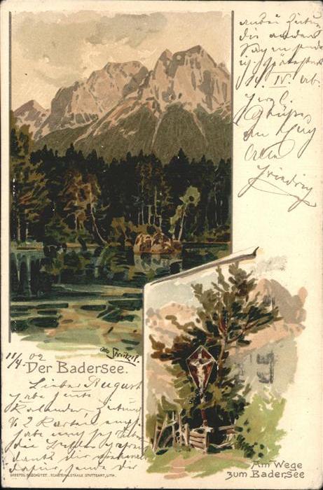 Grainau Der Badersee