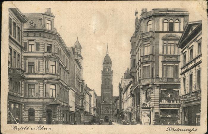 Krefeld Rheinstrasse Kirche