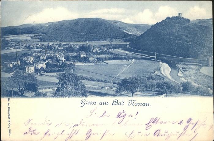 Bad Nassau Lahn Panorama