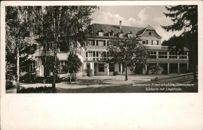 Oberachern Sanatorium Friedrichshoehe