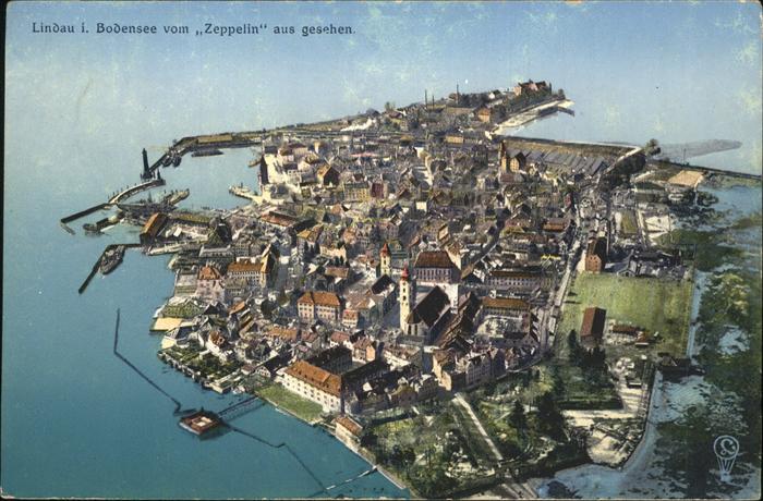 Lindau Bodensee Zeppelin Aufnahme