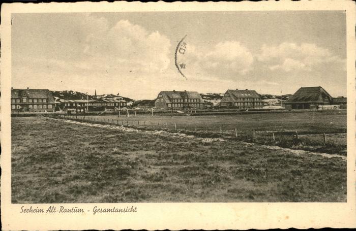 Rantum Sylt Seeheim Alt Rantum Gesamtansicht