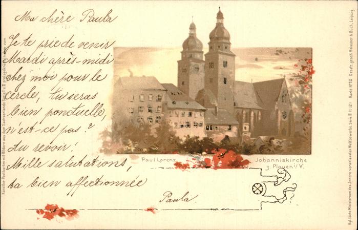 Plauen Vogtland Johanniskirche