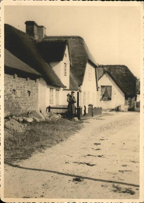 SYLT Insel Schleswig-Holstein Reethaeuser