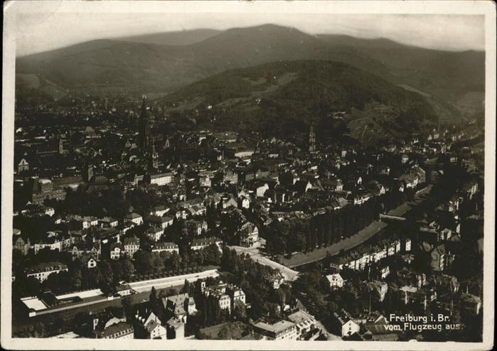 Freiburg Breisgau Fliegeraufnahme