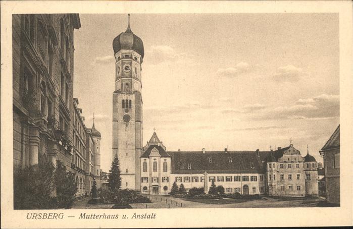 Ursberg Mutterhaus und Anstalt