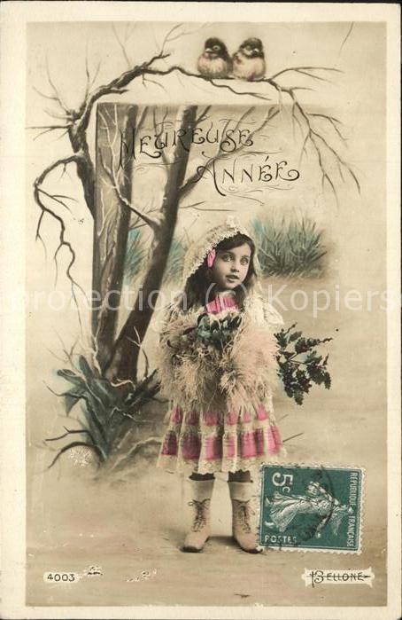 Voegel Birds Oiseaux Uccelli Pajaros-- Kind Neujahr