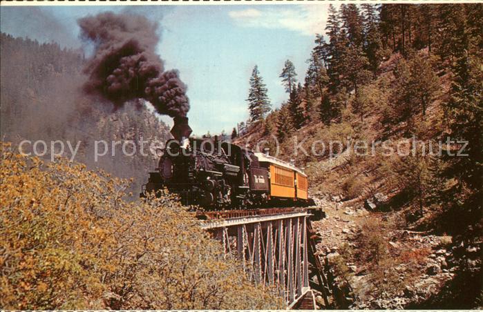 Lokomotive Narrow Gauge Railroad Silverton Colorad