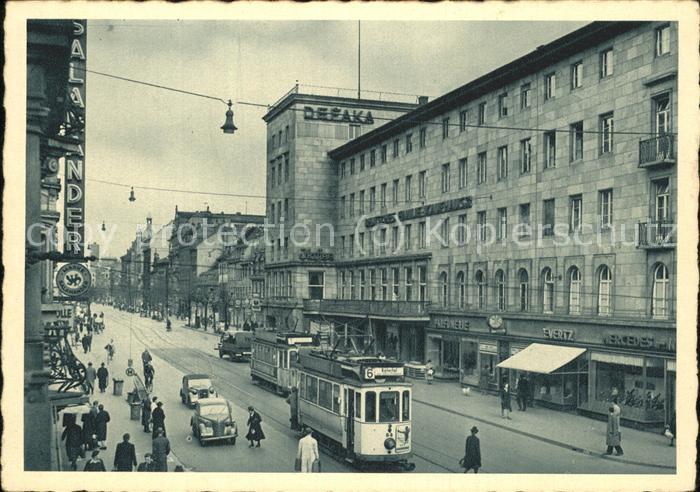 Strassenbahn Mannheim Planken