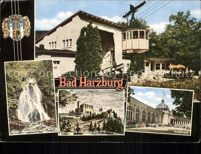 Seilbahn Bad Harzburg Rodau-Wassefall Trinkhalle