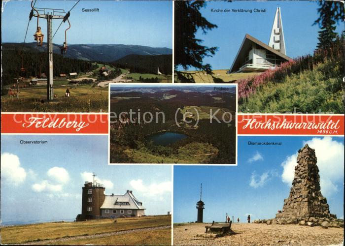 Observatorium Sternwarte Urania Feldberg Bismarckdenkmal Sessellift