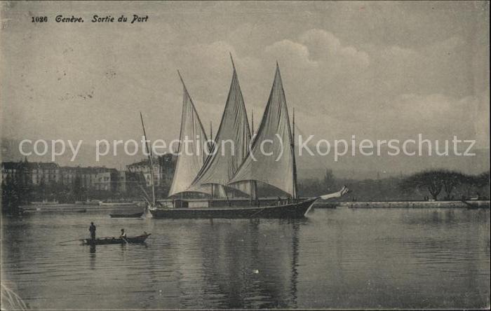 Segelboote Geneve
