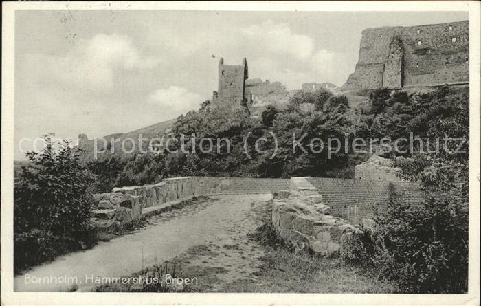 Bornholm Hammershus Broen