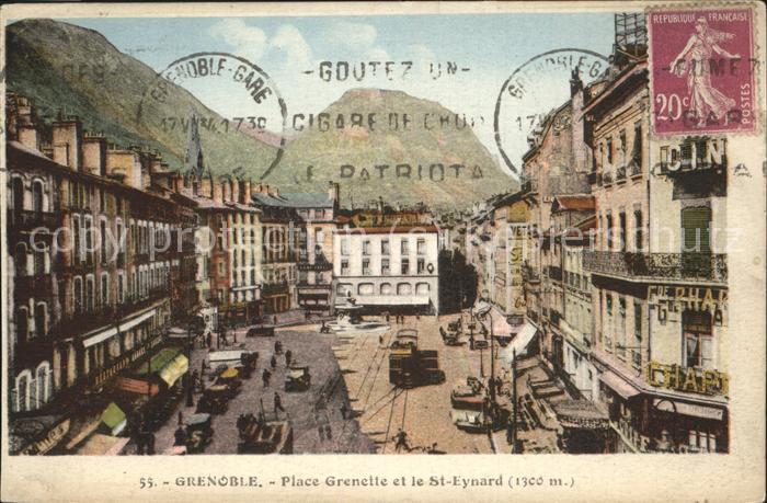 Grenoble St-Eynard Strassenbahn