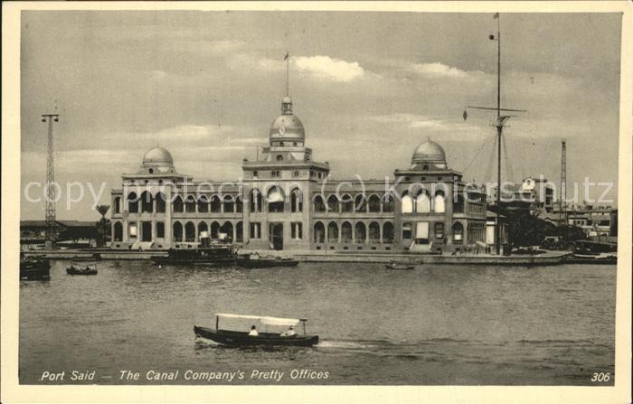 Port Said Canal Companys Pretty Offices