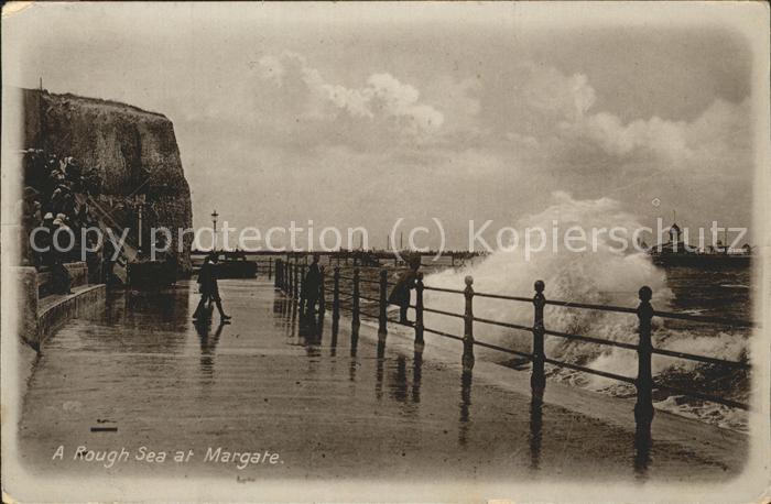 Margate UK Rough Sea