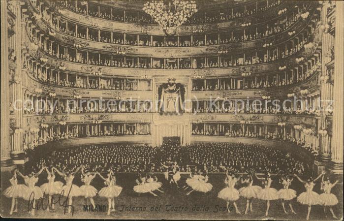 Milano Interne de Teatro Ballett