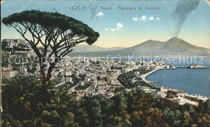 Napoli Neapel Panorama da Vomero
