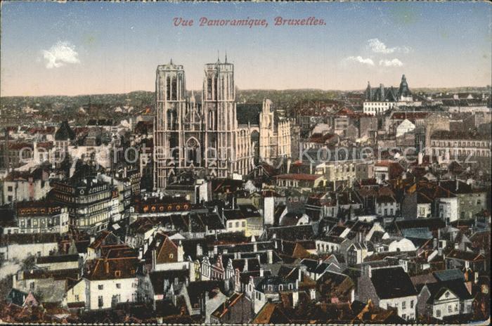 Bruxelles Bruessel Vue Panoramique