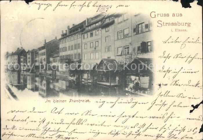 Strassburg Elsass kleinen Frankreich