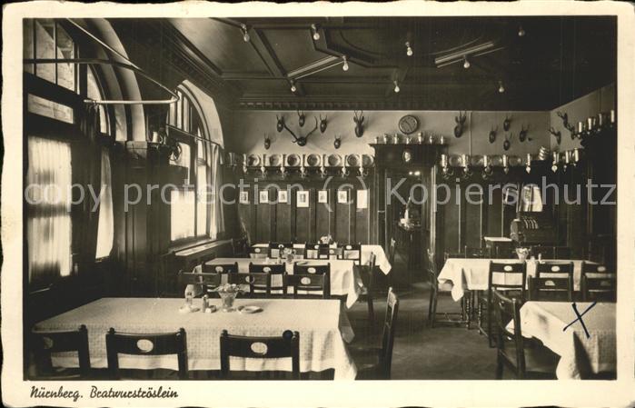 NueRNBERG  CITY Bratwurstroeslein