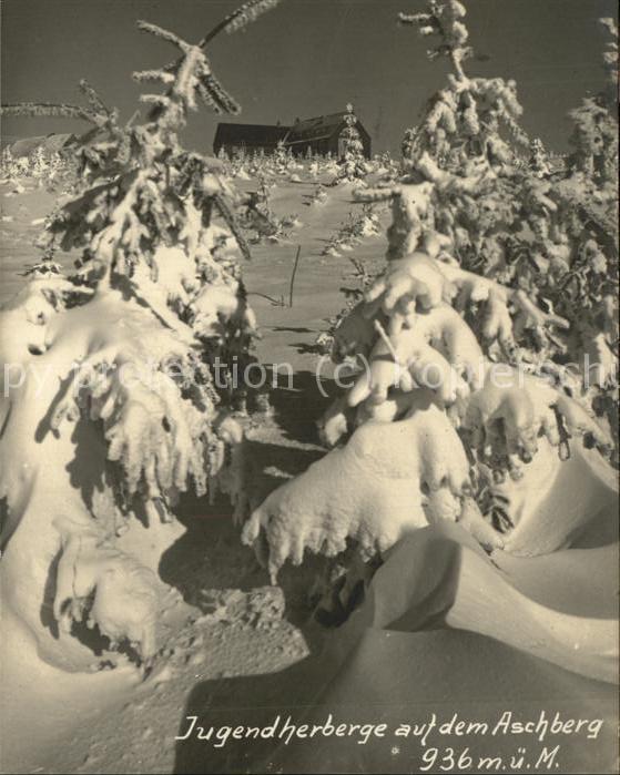 Klingenthal Vogtland Jugendherberge Aschberg Winter