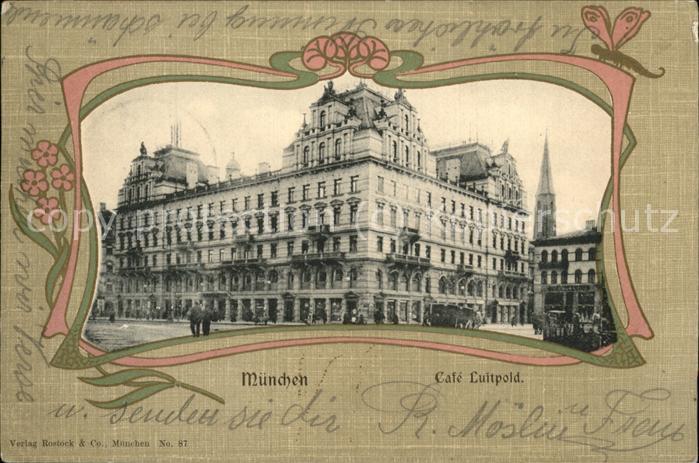 Muenchen Bayern Cafe Luitpold