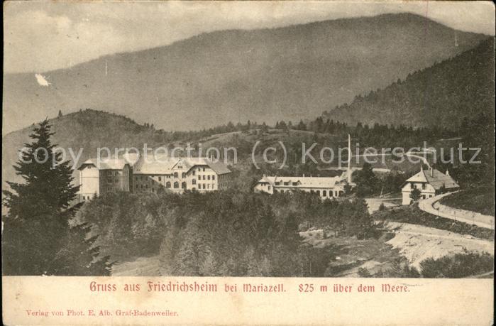 Friedrichsheim Rehaklinik Malsburg-Marzell Kandern BW Mariazell