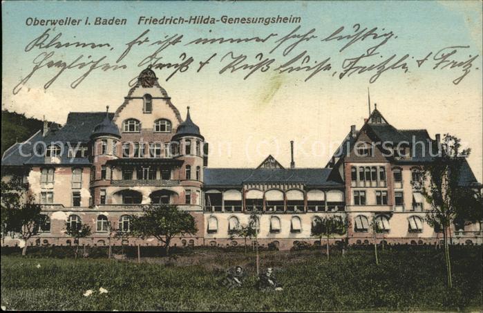 Oberweiler Badenweiler Friedrich-Hilda-Genesungsheim