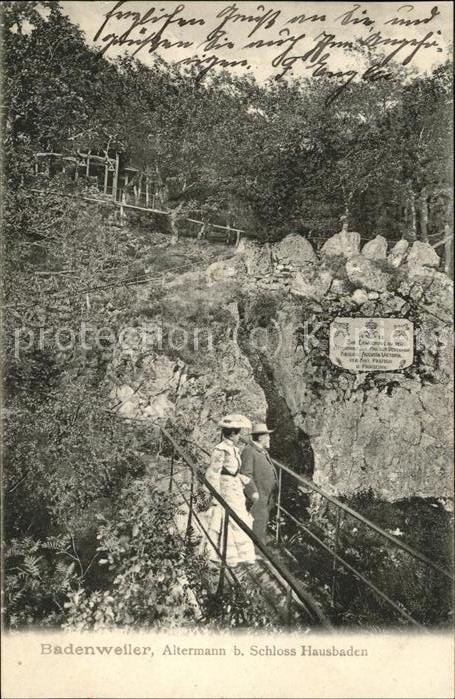 BADENWEILER BW Altermann Schloss Hausbaden