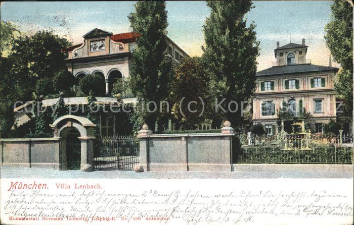 Muenchen Bayern Villa Lenbach