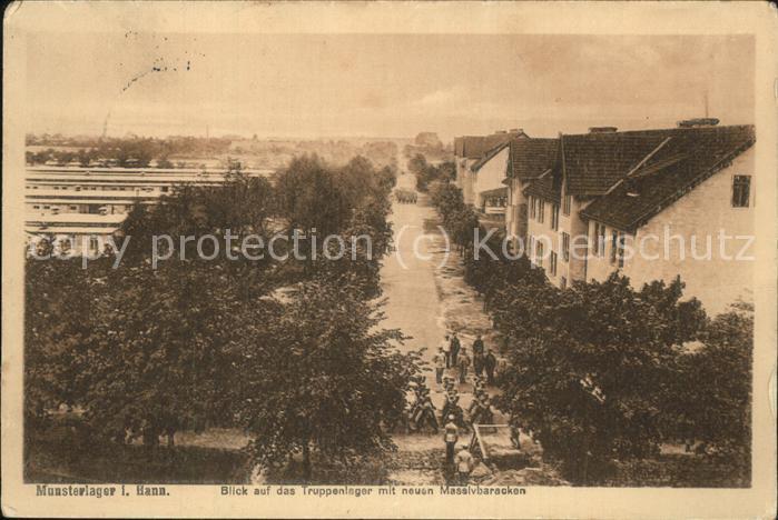 Munsterlager Truppenlager Massivbaracken