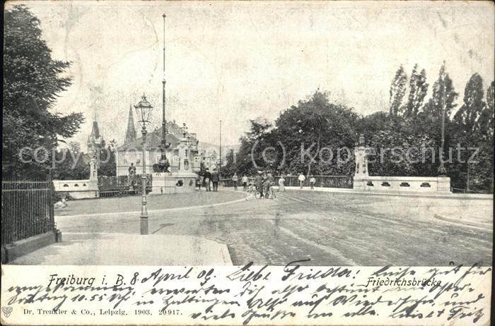 Freiburg Breisgau Friedrichsbruecke