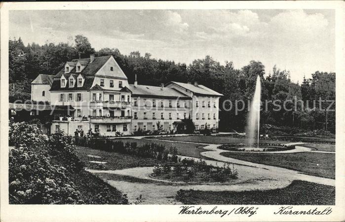Wartenberg Oberbayern Kuranstalt Springbrunnen