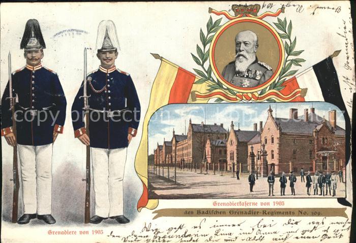 Karlsruhe Grenadierkaserne Soldaten Wappen