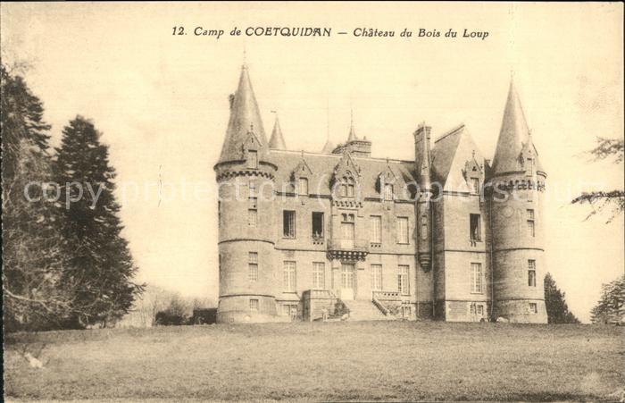 Coetquidan Chateau du Bois du Loup