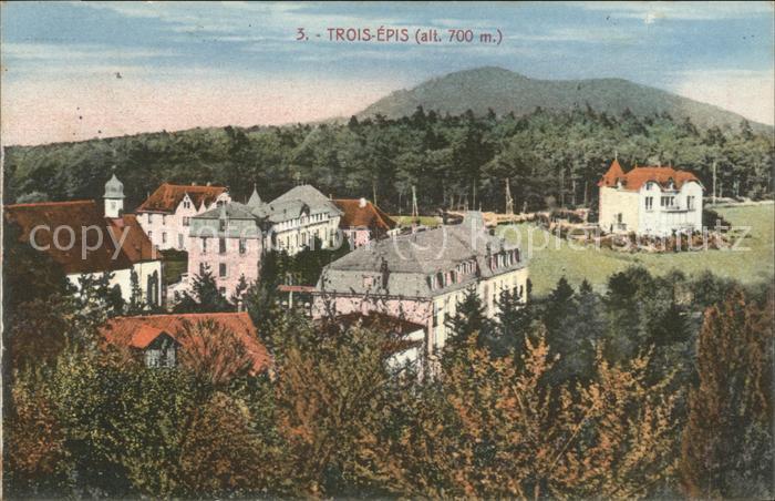 Trois Epis Haut Rhin Elsass Vue generale