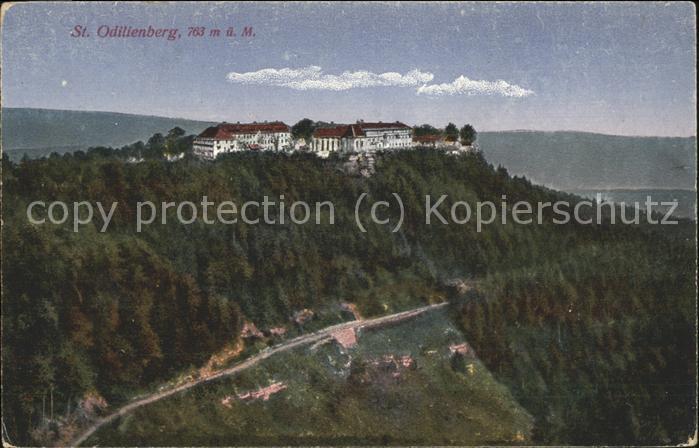 St Odilienberg Mont-Ste-Odile Vue panoramique