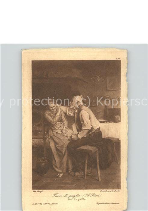 Milano Fuoco di paglia A. Ricci Feu de paille