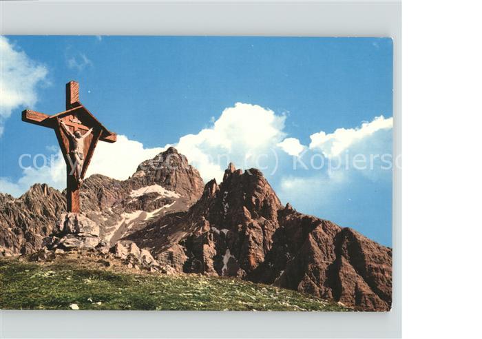 Dolomiten Motivi ai Tondi di Faloria Dolomiti Wegekreuz