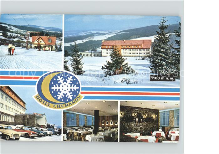 Sumava Czechia Hotel Churanov Restaurant Skilift Wintersportplatz