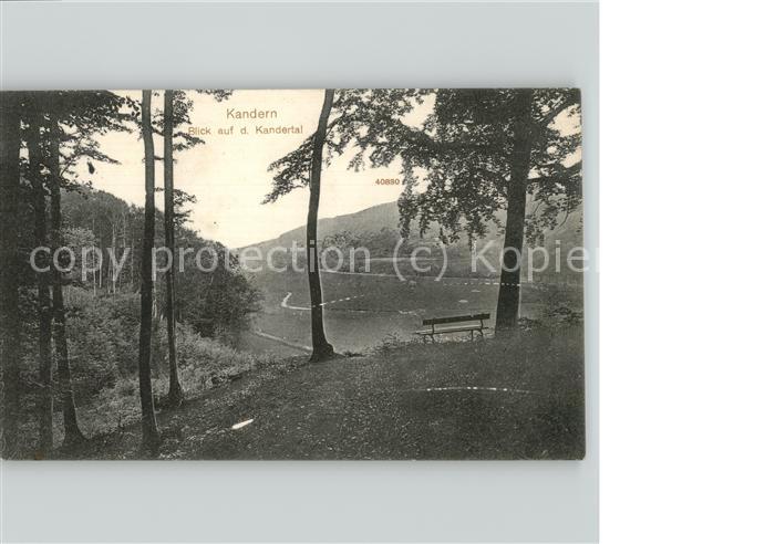 Kandern Blick ins Kandertal