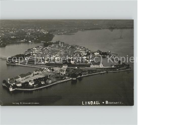 Lindau Bodensee Fliegeraufnahme