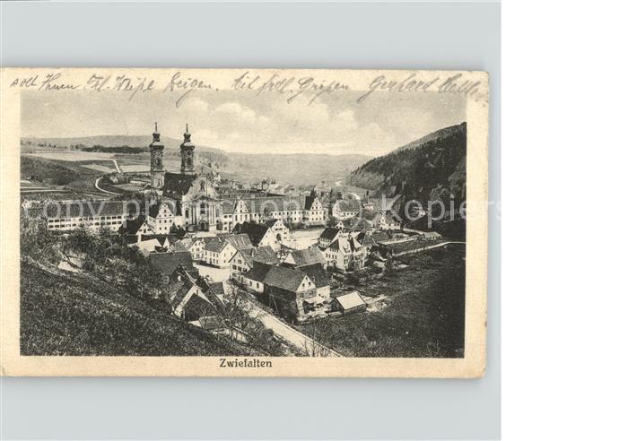 Zwiefalten Gesamtansicht Abtei Muenster