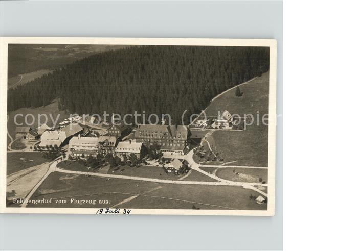 Feldberg Schwarzwald Hotel Feldbergerhof Fliegeraufnahme