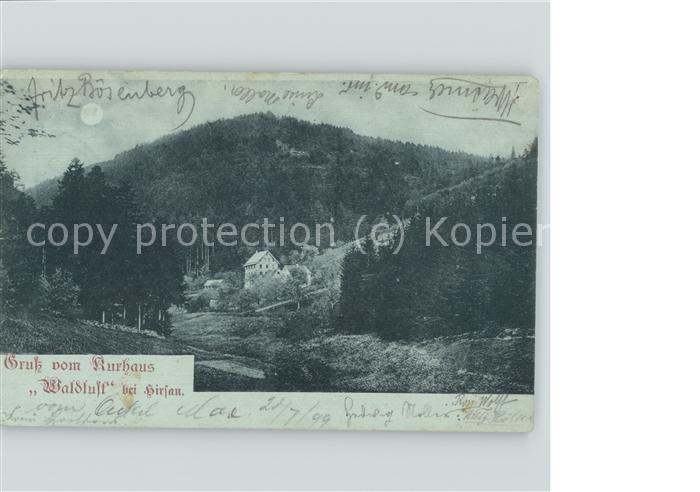 Hirsau Kurhaus Waldlust