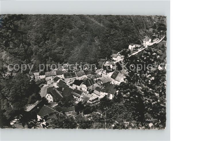 Ferrette Haut-Rhin Vue prise du Chateau Jura Alsacien