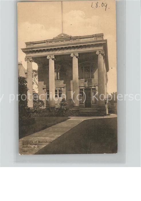 Buffalo New York Knight's of Maccabees Main Street