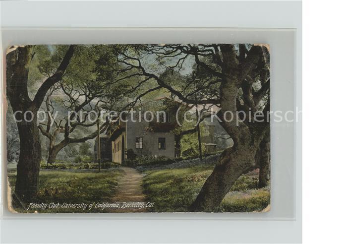 Berkeley California Faculty Club University of California