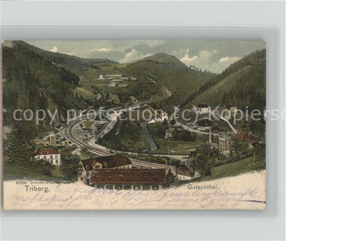 Triberg Panorama Gutachtal